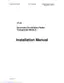 Preview: Installation Manual