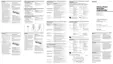Preview: Operating Instructions