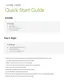 Preview: Quick Start Guide
