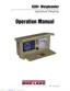Preview: Operation Manuals