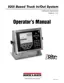 Preview: Operator's Manual