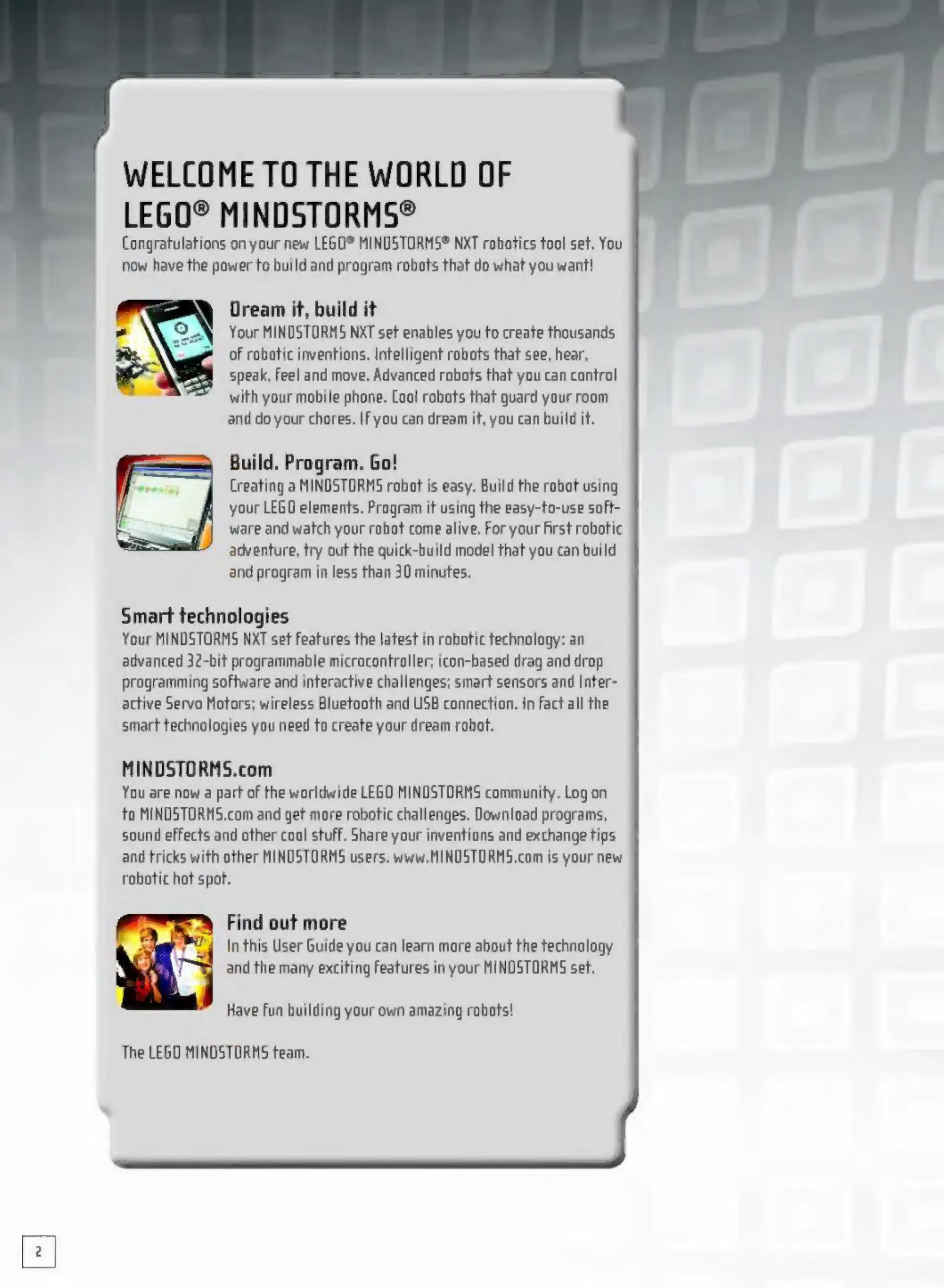 Page #2 background image