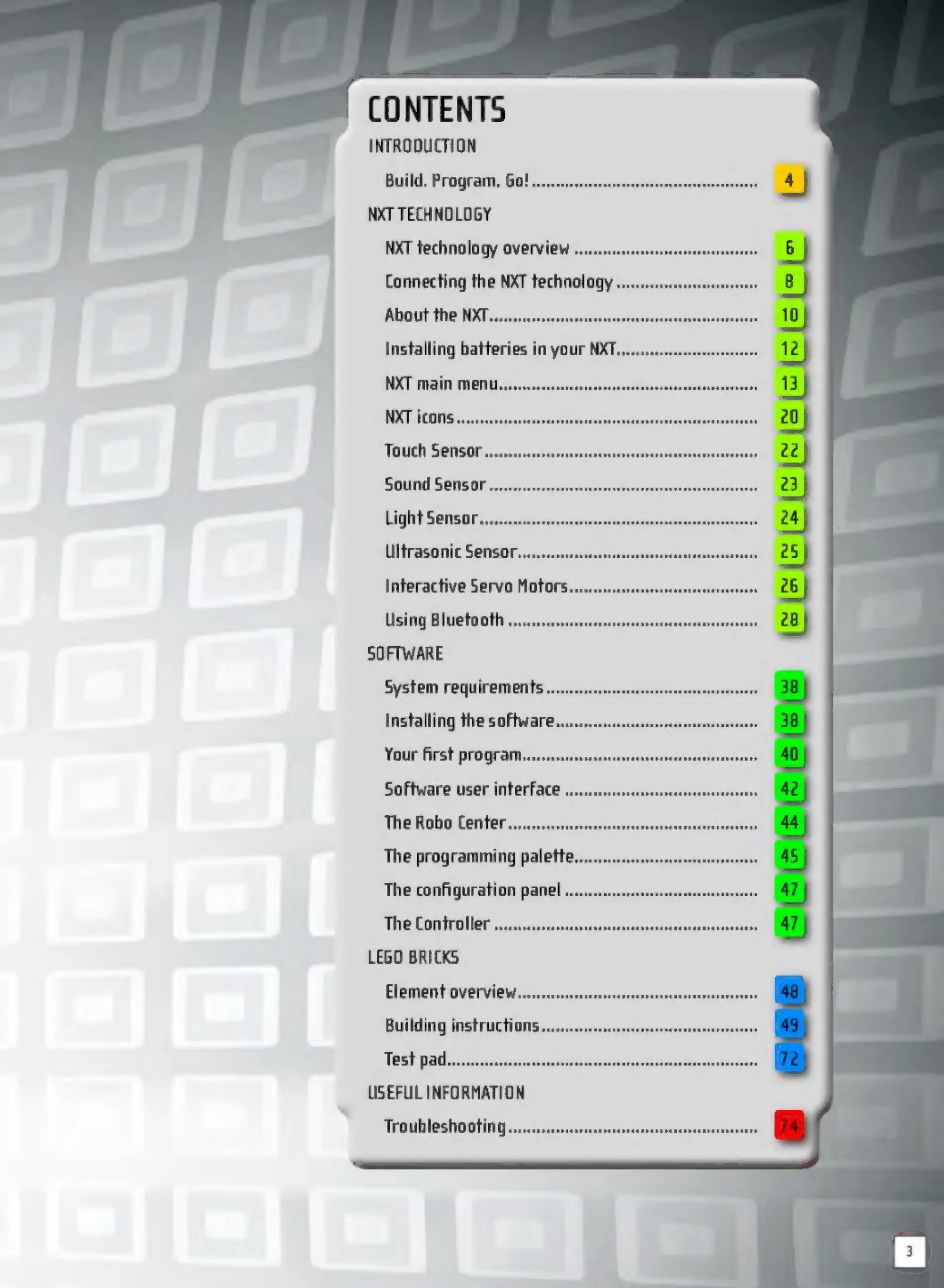 Page #3 background image
