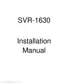 Preview: Installation Manual