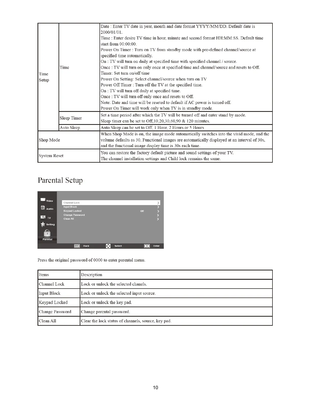 Page #10 background image