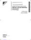 Preview: Installation Manual