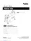Preview: Operator's Manual
