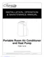 Preview: Installation, Operation & Maintenance Manual