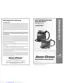 Preview: Safety, Operation And Maintenance Manual With Parts List