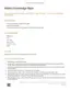 Preview: Knowledge Base