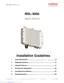 Preview: Installation Guidelines