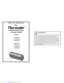 Preview: Service Manual