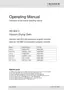 Preview: Operating Manual