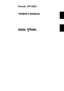 Preview: Owner's Manual
