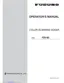 Preview: Operator's Manual