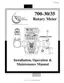 Preview: Installation, Operation & Maintenance Manual