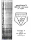 Preview: Maintenance Service Manual