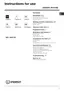 Preview: Instructions For Use