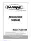 Preview: Installation Manual