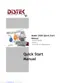 Preview: Quick Start Manual