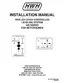 Preview: Installation Manual