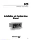 Preview: Installation And Configuration Manual