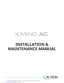 Preview: Installation & Maintenance Manual