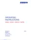 Preview: Operating Instructions