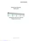 Preview: Installation And Service Manual