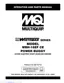 Preview: Operation And Parts Manual
