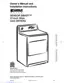 Preview: Owner's Manual And Installation Instructions