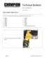 Preview: Technical Bulletin