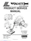 Preview: Product Service Manual