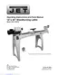 Preview: Operating Instructions And Parts Manual