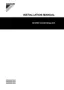 Preview: Installation Manual