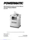 Preview: Operating Instructions And Parts Manual