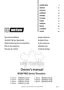 Preview: Owner's Manual