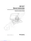 Preview: Operating Instructions Manual