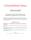 Preview: Maintenance Manual