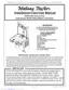 Preview: Installation, Care & Use Manual