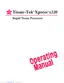 Preview: Operating Manual
