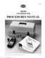 Preview: Procedures Manual