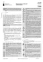 Preview: Operating And Installation Instruction