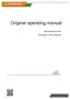 Preview: Original Operating Manual