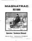 Preview: Operator / Technical  Manual