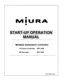 Preview: Start Up & Operation Manual