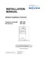 Preview: Installation Manual