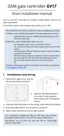 Preview: Short Installation Manual