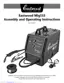 Preview: Assembly And Operating Instructions