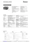 Preview: Technical Data